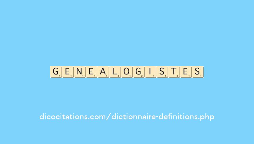 genealogistes