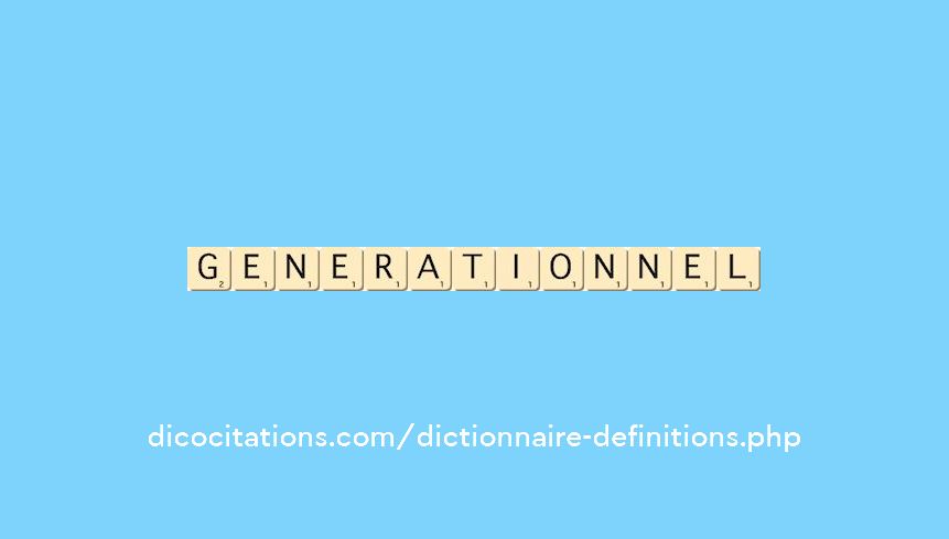 generationnel