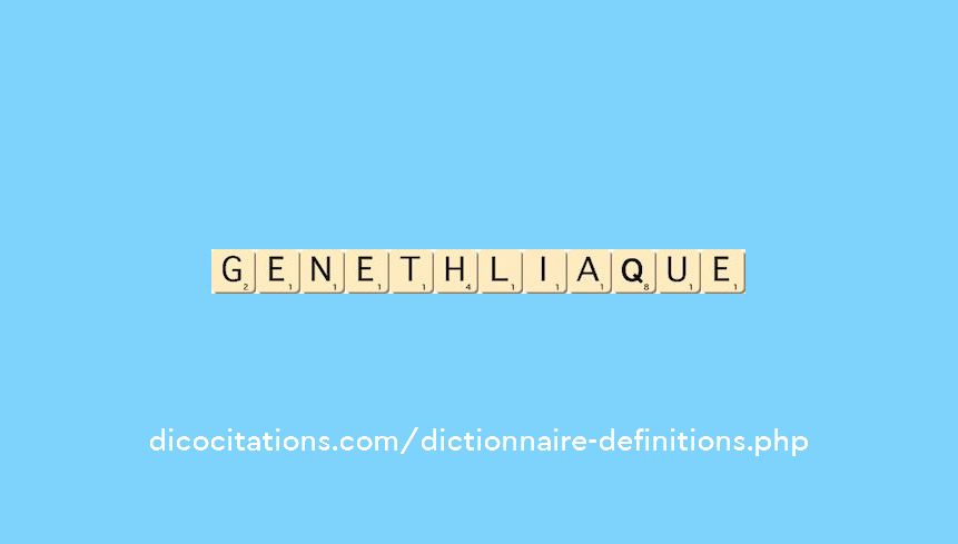 genethliaque
