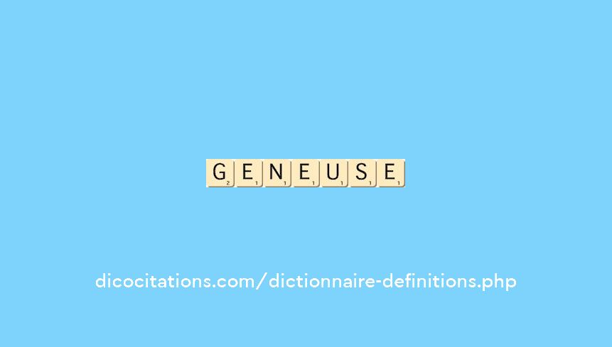 geneuse geneuse
