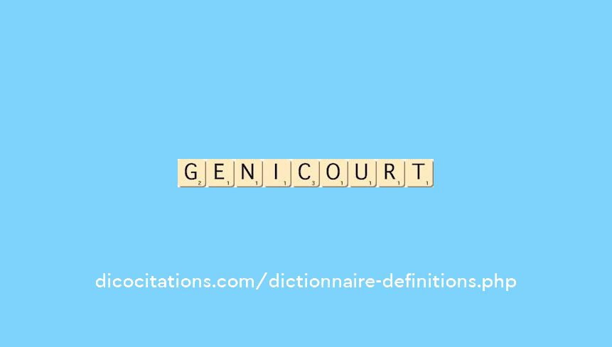 genicourt