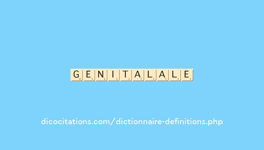 genital--ale