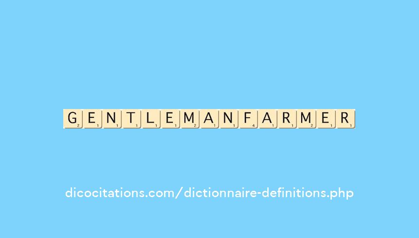 gentleman-farmer gentleman-farmer