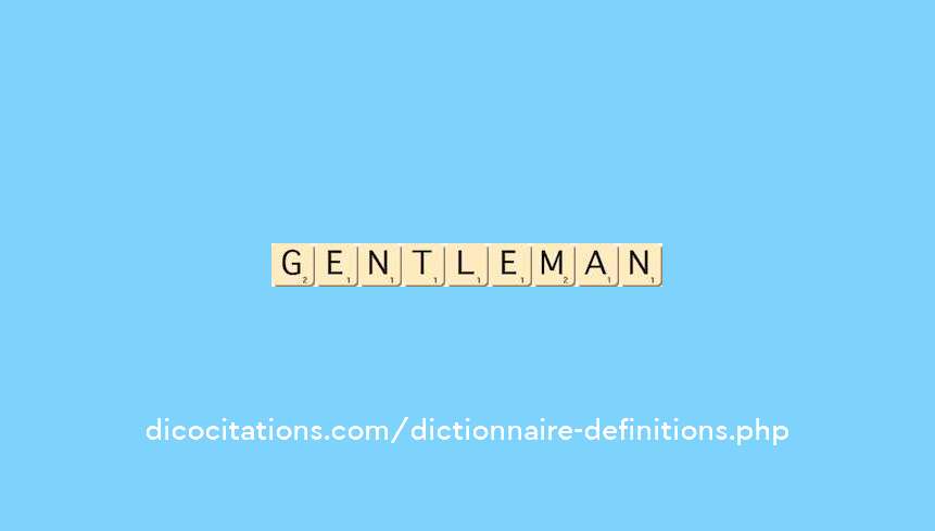gentleman