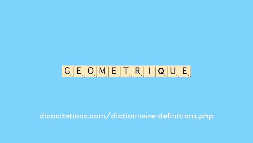 geometrique