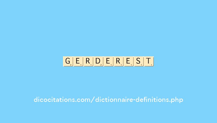 gerderest