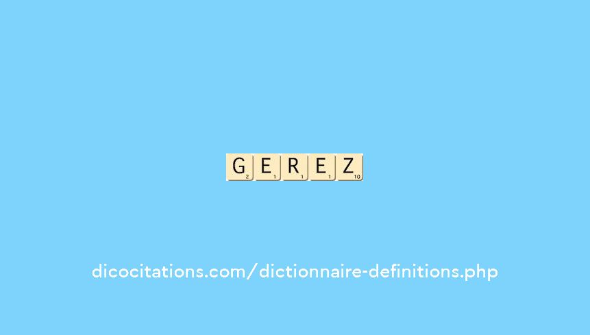 gerez
