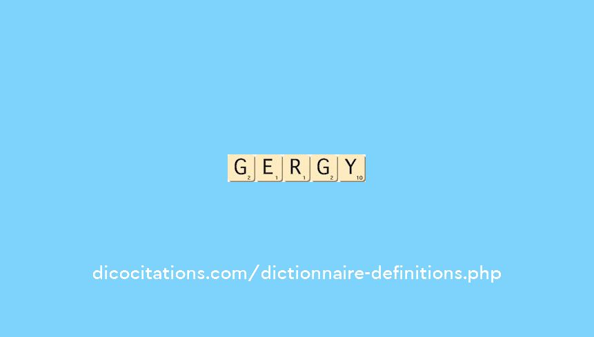 gergy