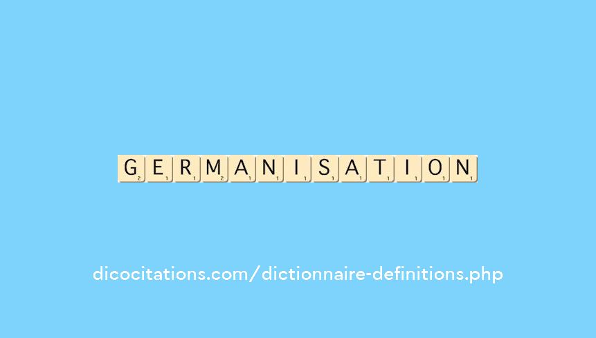 germanisation