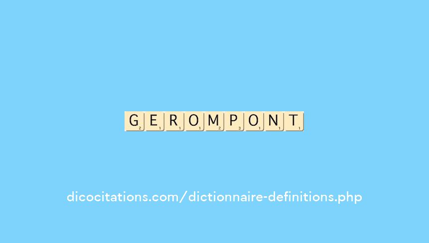 gerompont