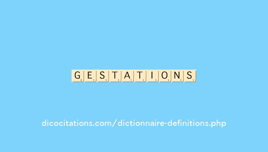 gestations gestations