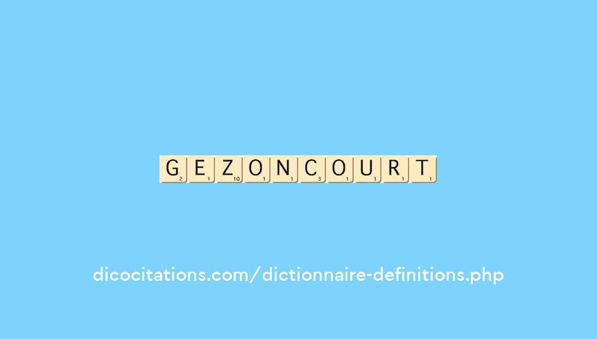 gezoncourt