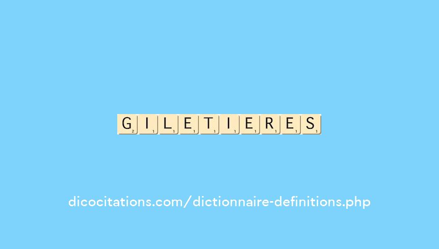 giletieres giletieres
