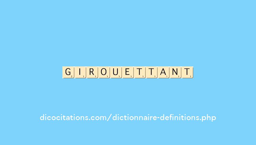 girouettant girouettant