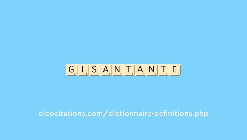 gisant--ante