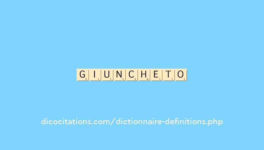giuncheto