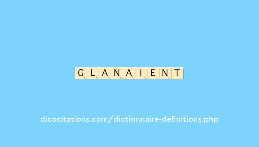 glanaient