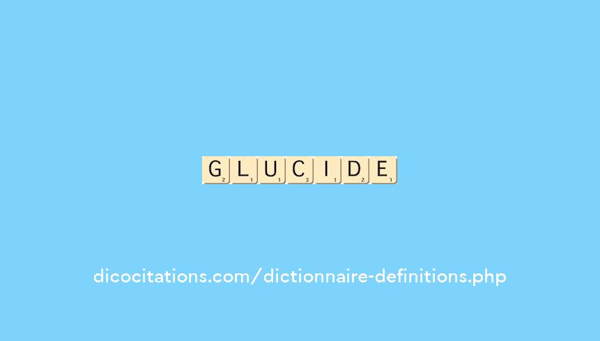 glucide glucide