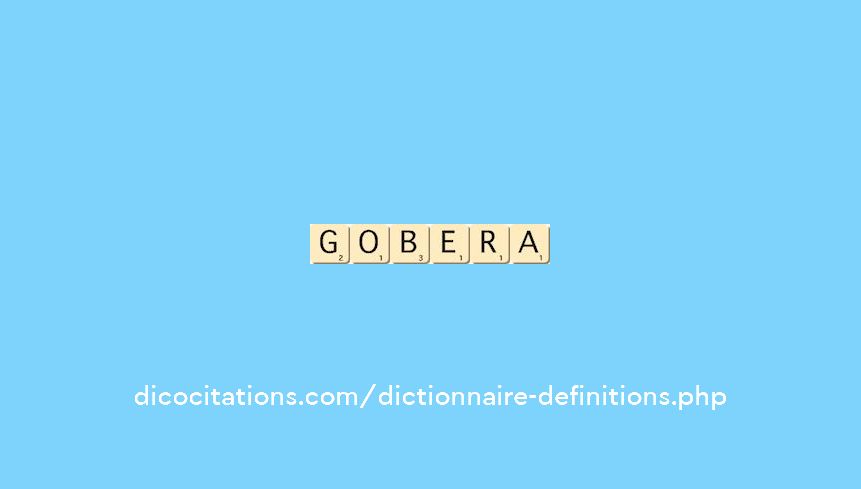 gobera gobera