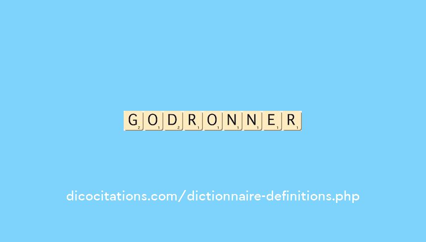 godronner