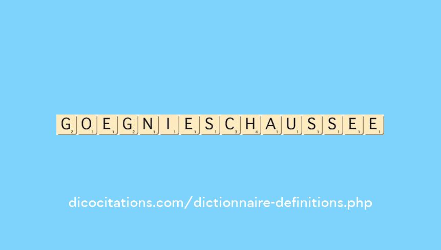 goegnies-chaussee goegnies-chaussee