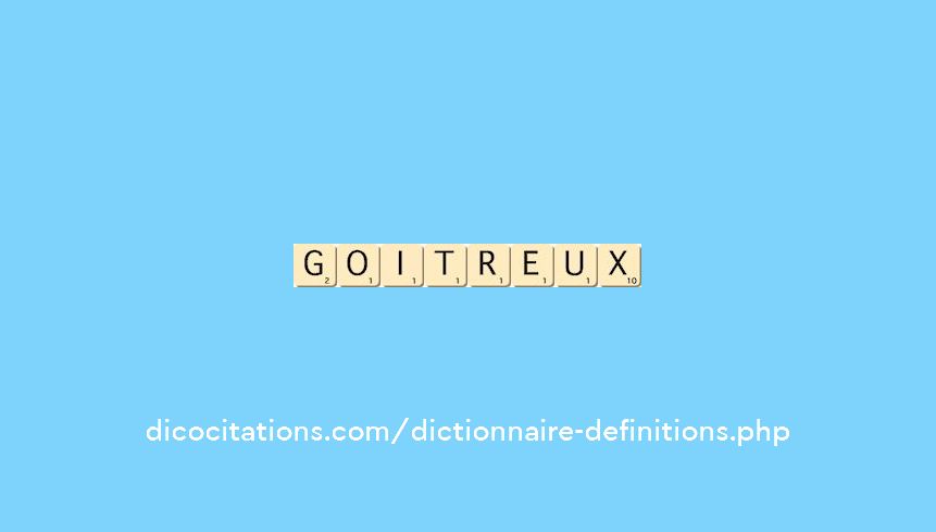 goitreux