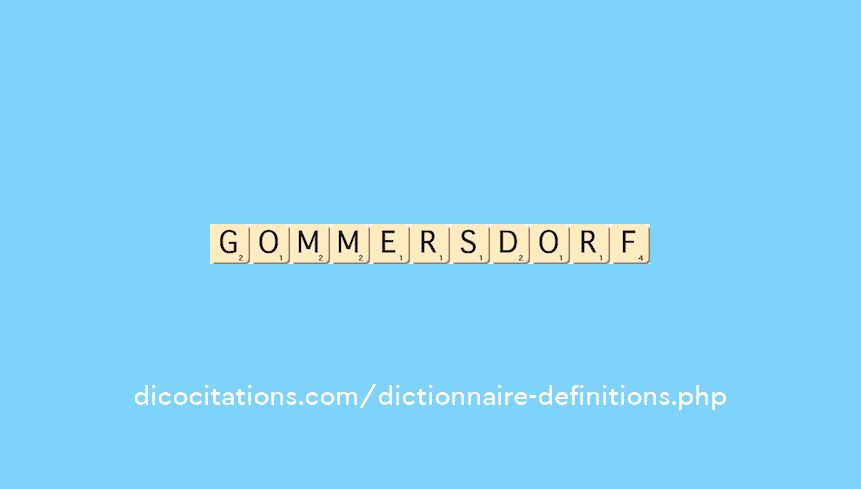 gommersdorf