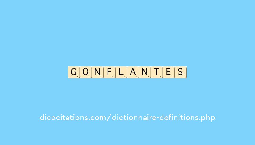 gonflantes gonflantes