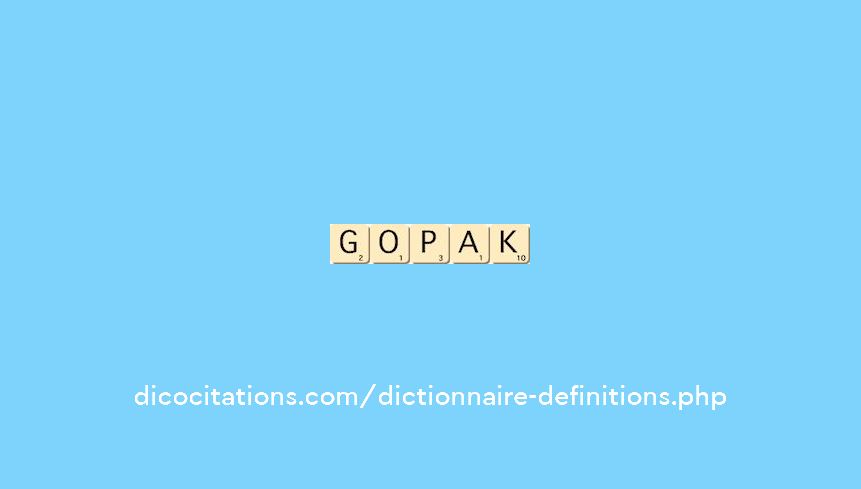 gopak gopak