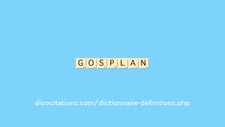gosplan gosplan