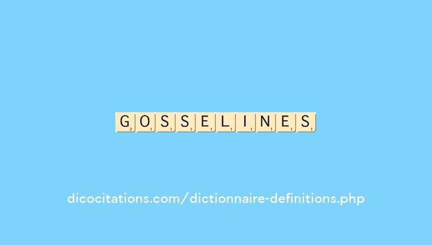 gosselines gosselines