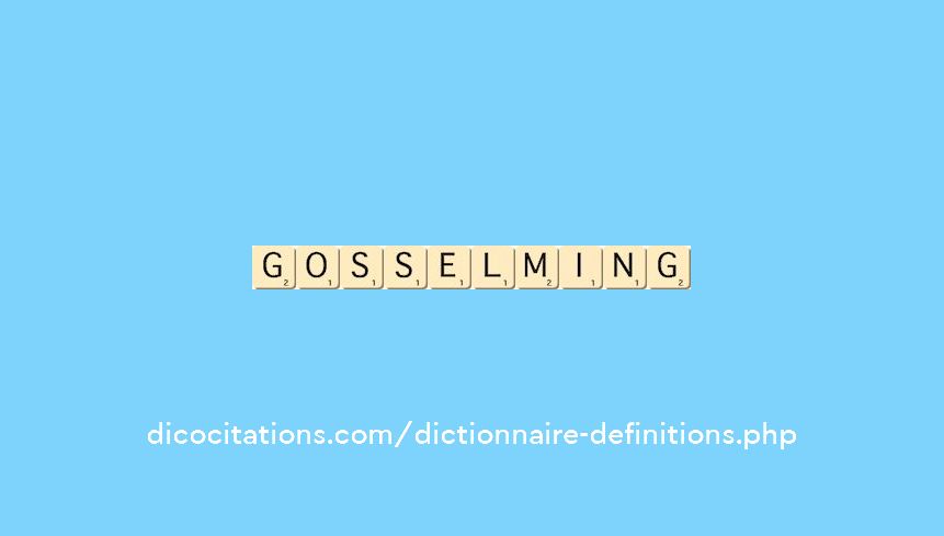 gosselming