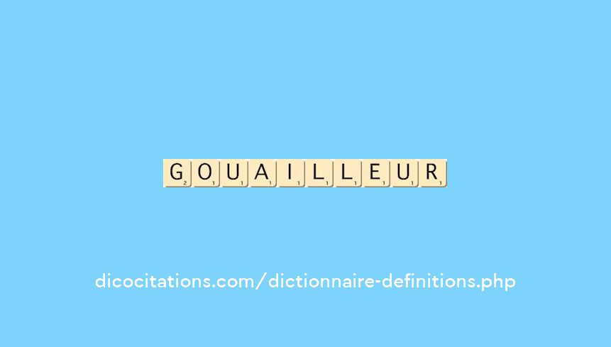 gouailleur gouailleur