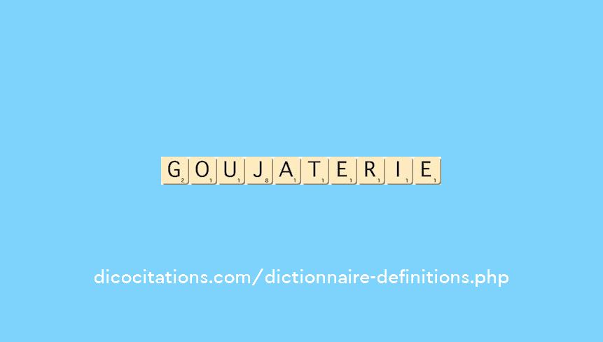 goujaterie goujaterie