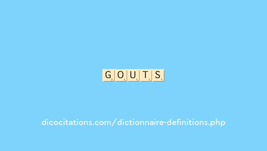 gouts