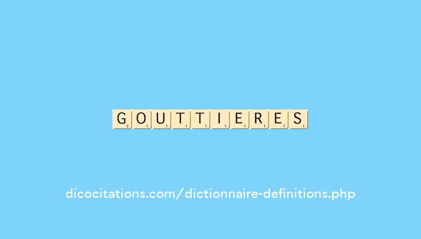 gouttieres
