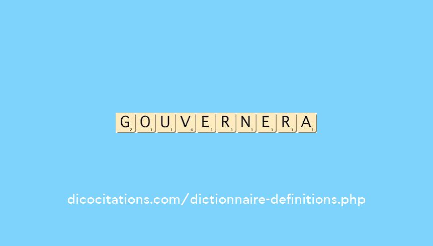 gouvernera gouvernera