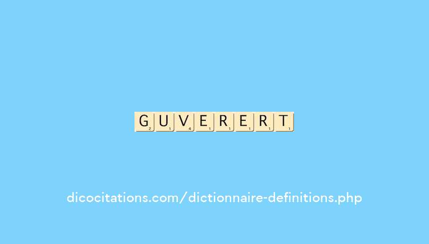 gouverneront gouverneront