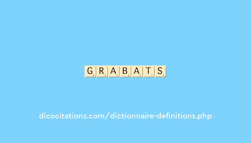 grabats