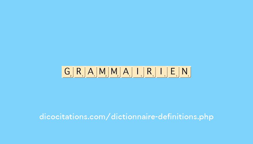 grammairien