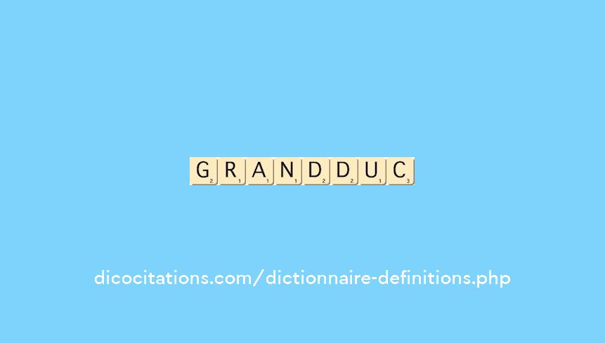 grand-duc grand-duc