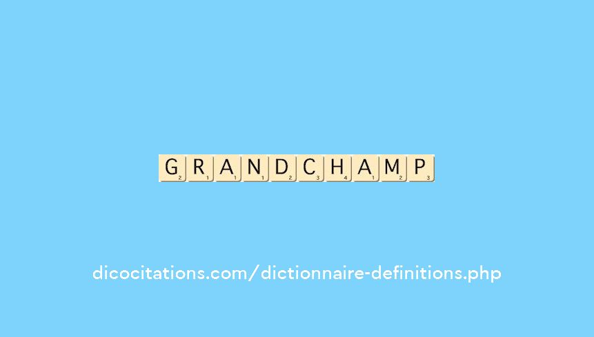 grandchamp