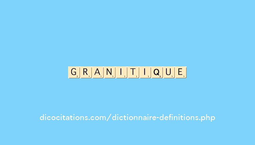 granitique