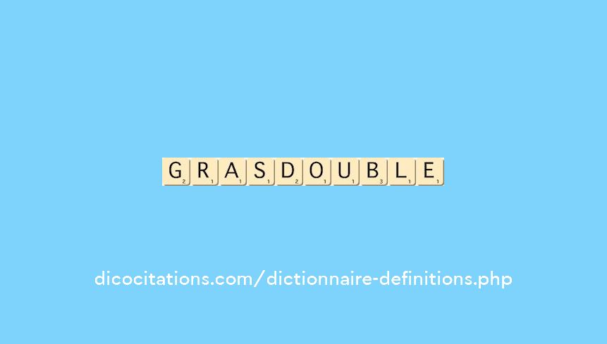 gras-double gras-double