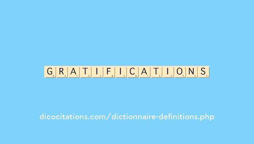 gratifications