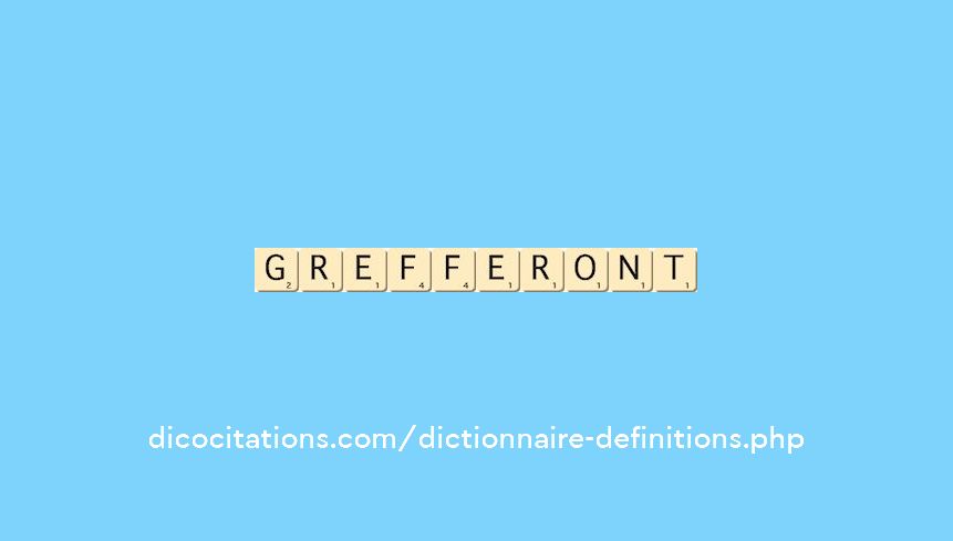 grefferont grefferont