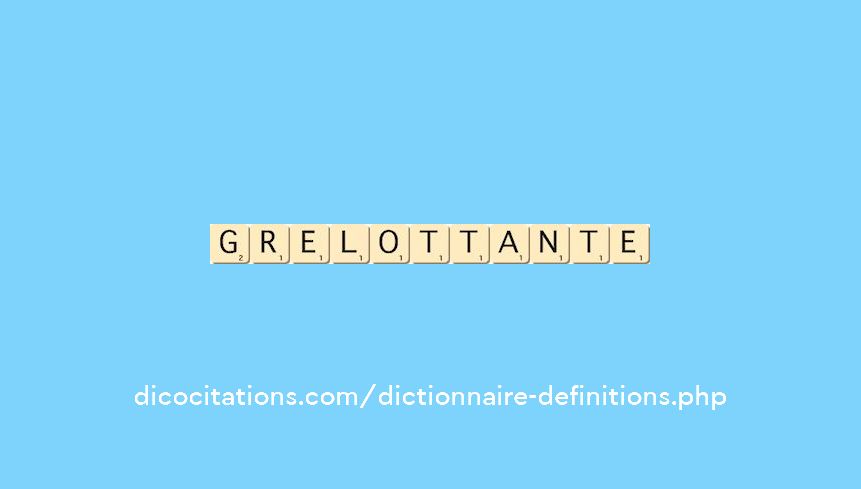 grelottante grelottante