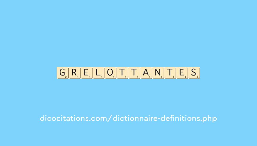 grelottantes grelottantes