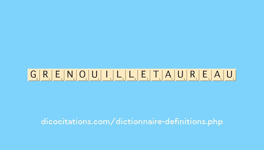 grenouille-taureau grenouille-taureau