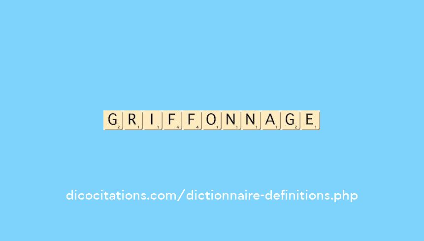 griffonnage